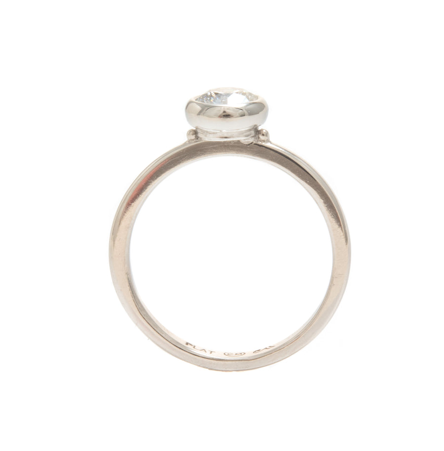 Round Brilliant Stackable Diamond Ring