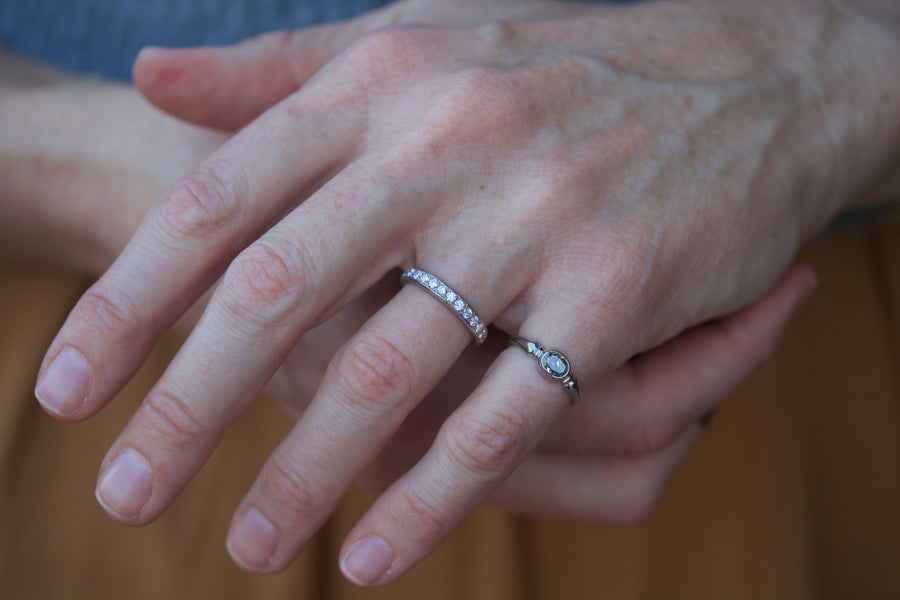 Endless Diamond Wedding Ring