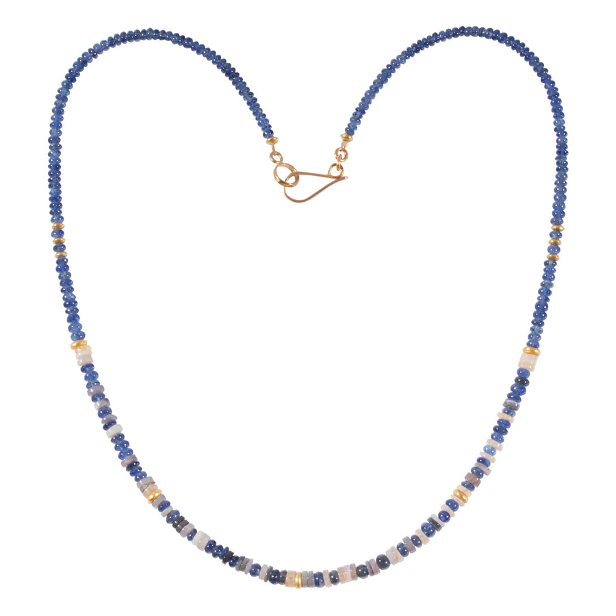 Opal & Sapphire Necklace