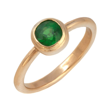 Tsavorite Garnet Ring