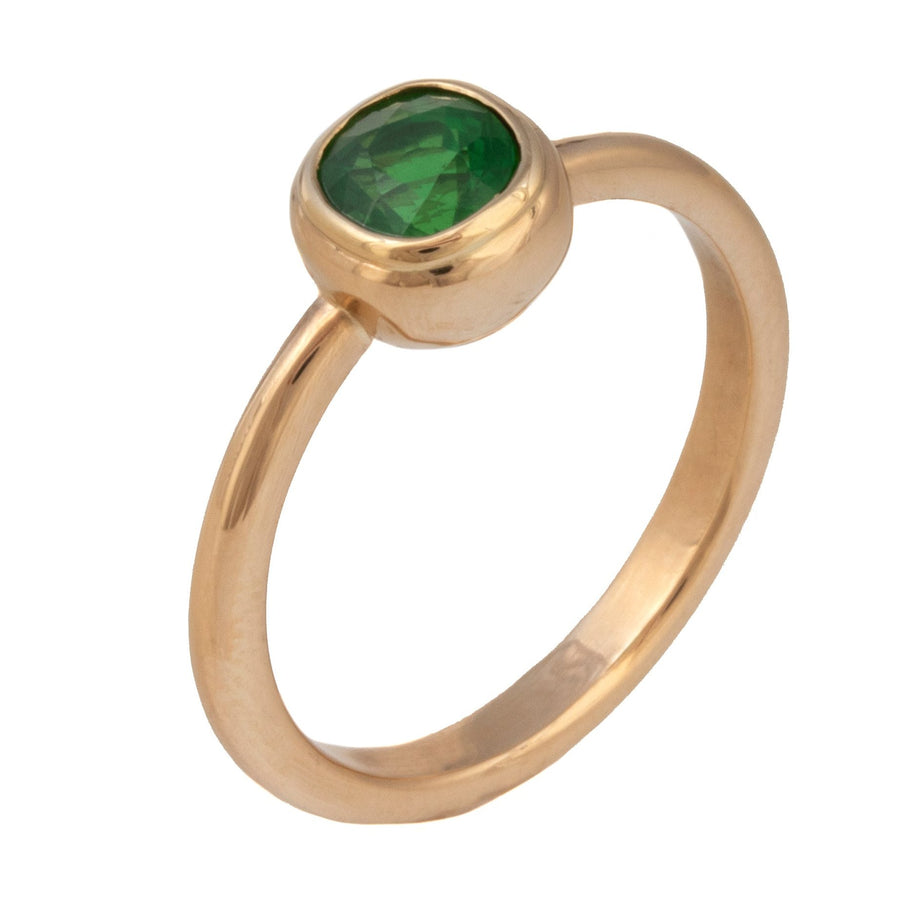 Tsavorite Garnet Ring