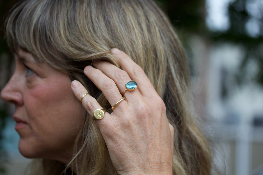 Aquamarine Ring