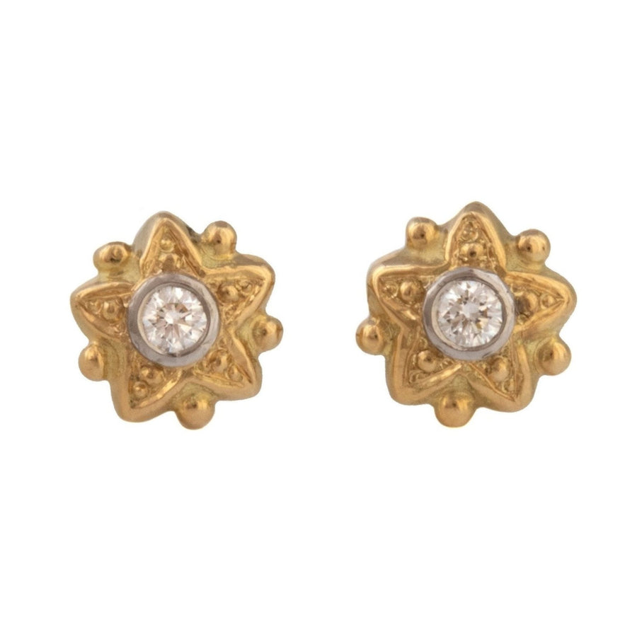 Star Diamond Earrings