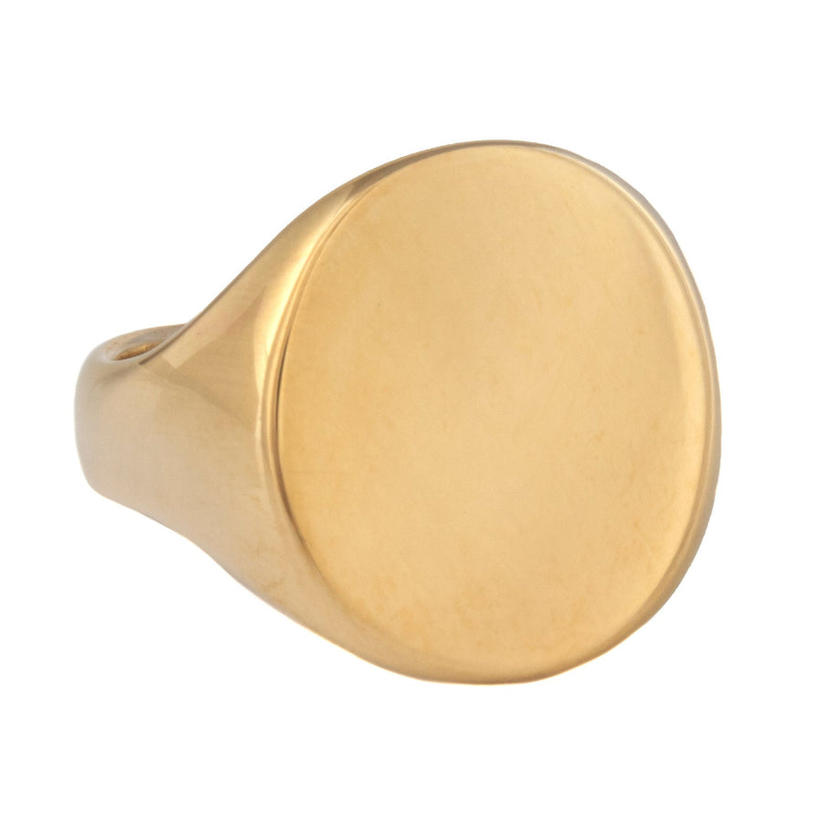 Q Signet Ring