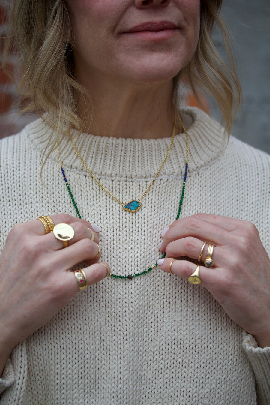 Boulder Opal Necklace