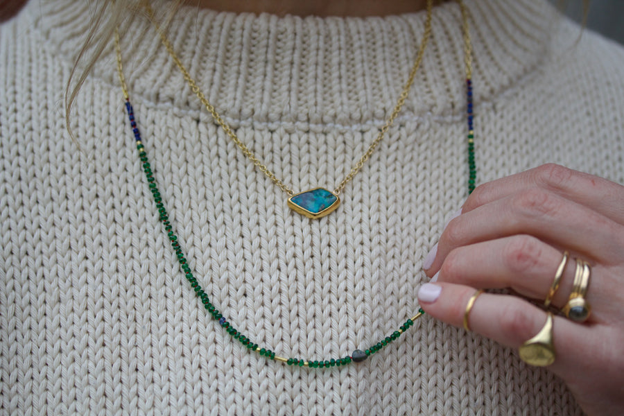 Boulder Opal Necklace