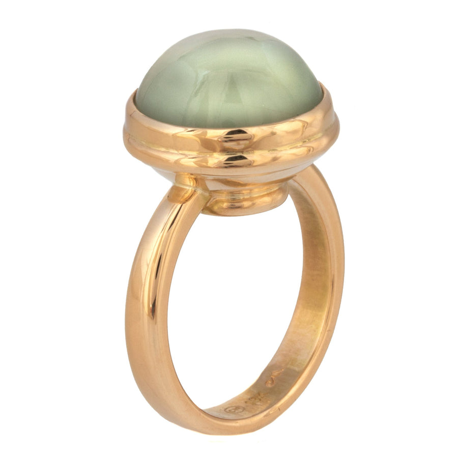 Green Moonstone Ring