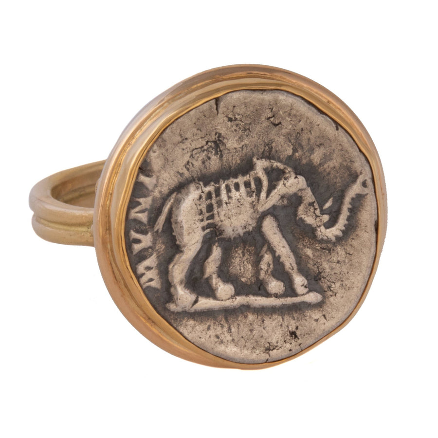 Ancient Roman Coin Ring