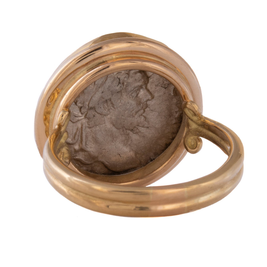 Ancient Roman Coin Ring
