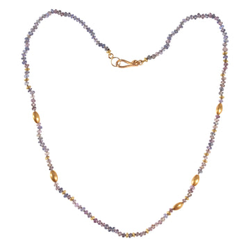 Pastel Sapphire Necklace