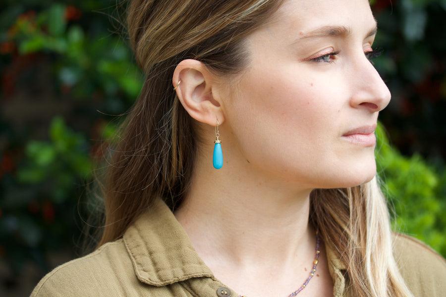 Turquoise Drop Earrings