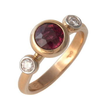 Ruby & Diamond Stackable Ring