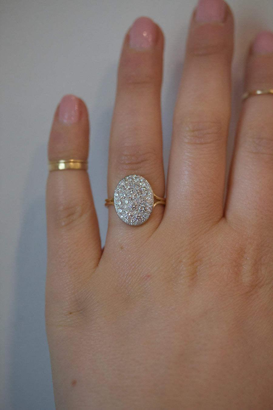 Swan Diamond Ring