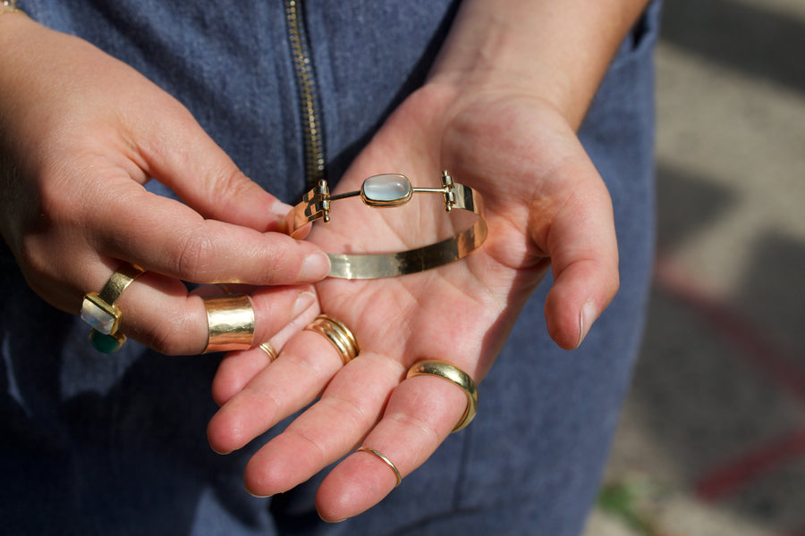 Aquamarine Spring Bracelet