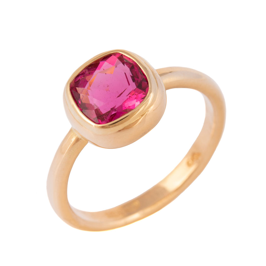 Pink Tourmaline Ring