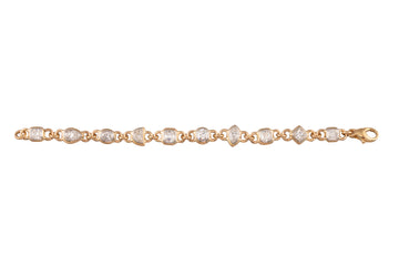 Bracelet with Ten Diamonds