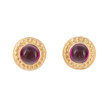 Garnet Stud Earrings