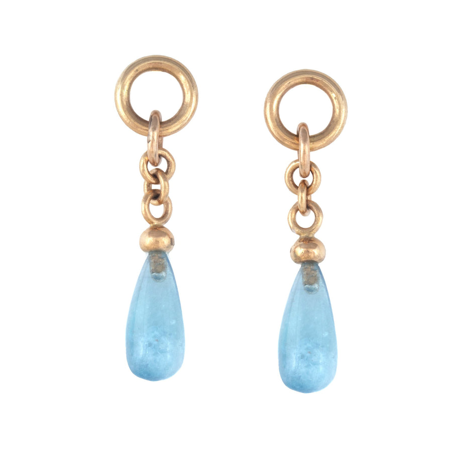 Aquamarine Drop Earrings