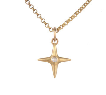 Stella Pendant with Diamond