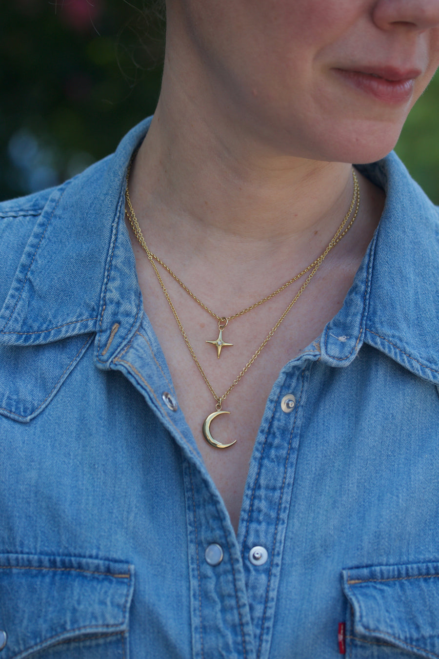 Crescent Moon Pendant