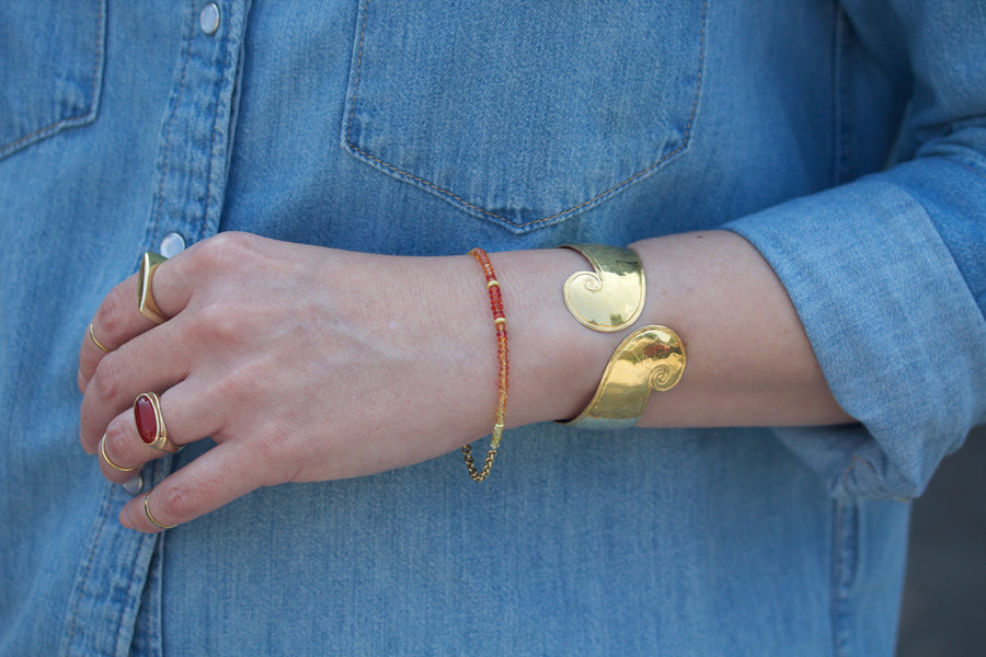 Sunrise Sunset Ombre Sapphire Bracelet