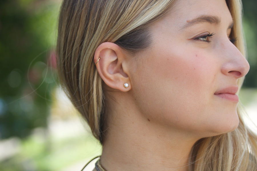 Diamond Stud Earrings