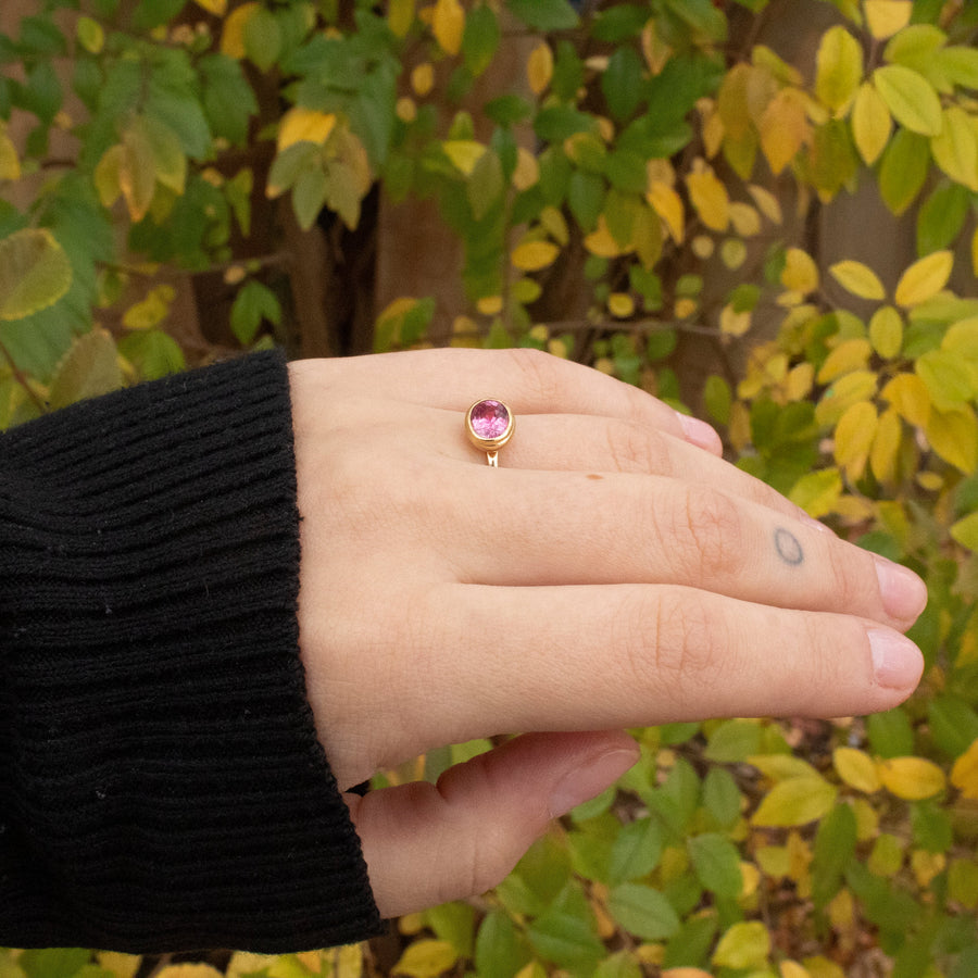 Pink Sapphire Ring