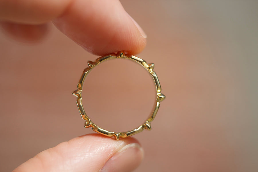 “Gilded Frame” Ring