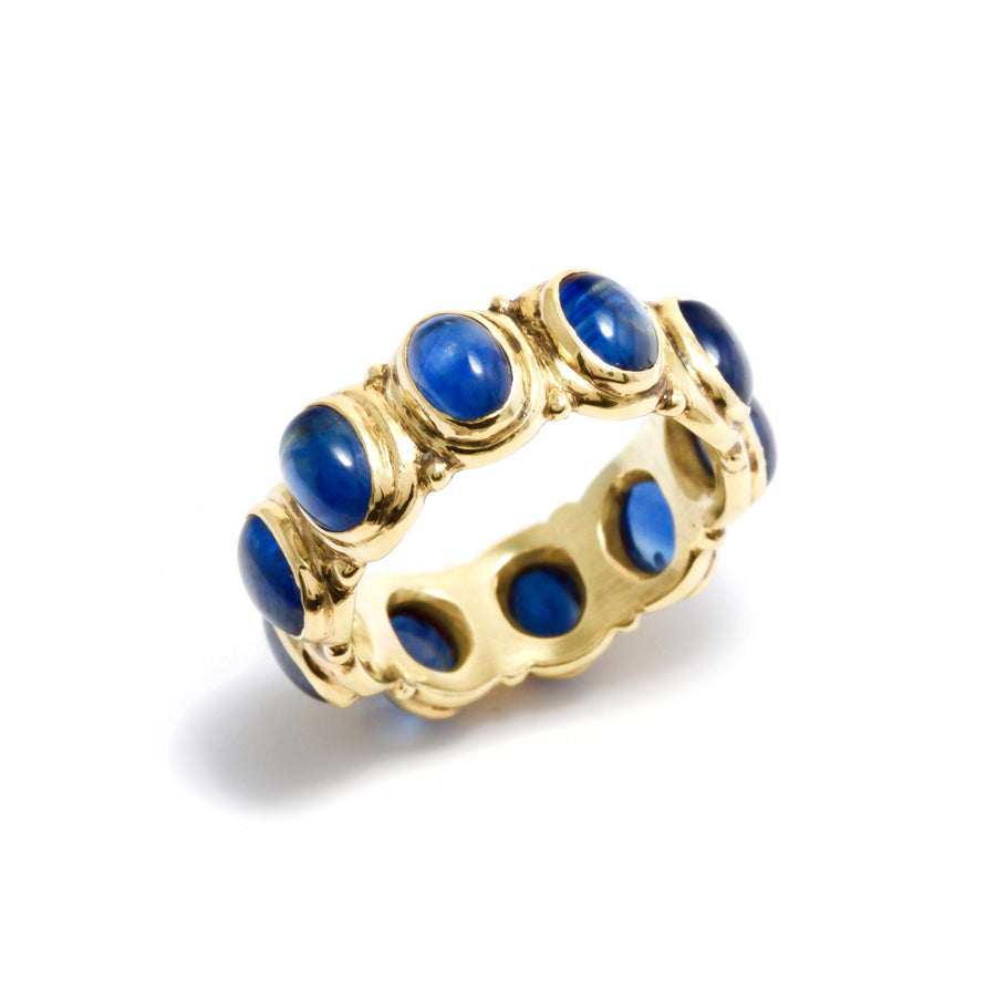 Blue Sapphire All-Around Ring