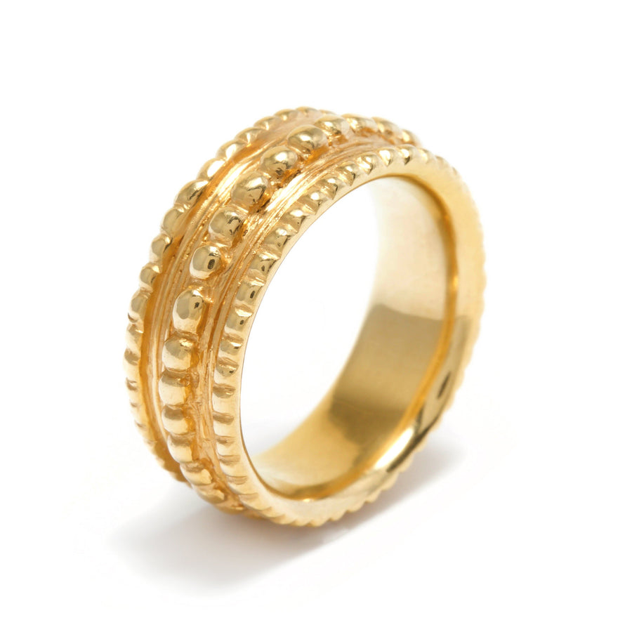 Mini Ring of Minos in 22K Gold