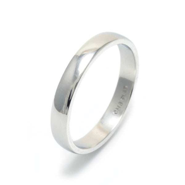 Classic Wedding Ring in Platinum – Caleb Meyer Studio