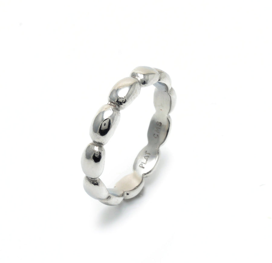 Small Pebble Stacking Ring