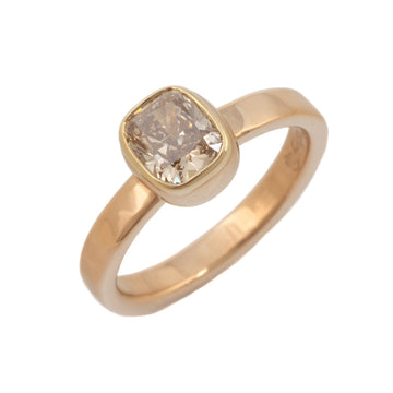 Natural Fancy Brown-Yellow Diamond Ring