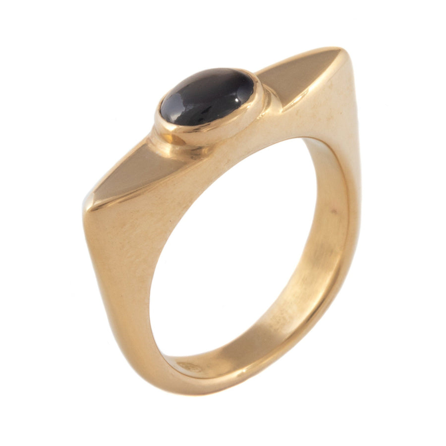 Ancient Signet with Black Star Sapphire