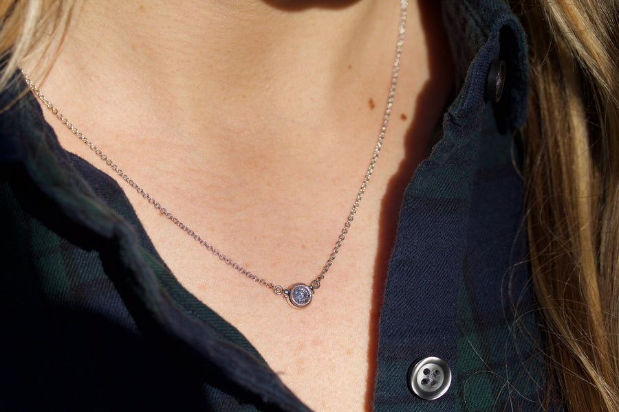 Platinum Diamond Pendant